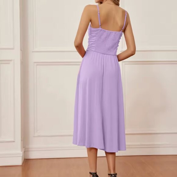 NWT women’s lilac colored Grace Karin dress size Large - Picture 3 of 6